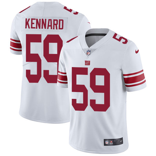 Nike Giants #59 Devon Kennard White Men's Stitched NFL Vapor Untouchable Limited Jersey
